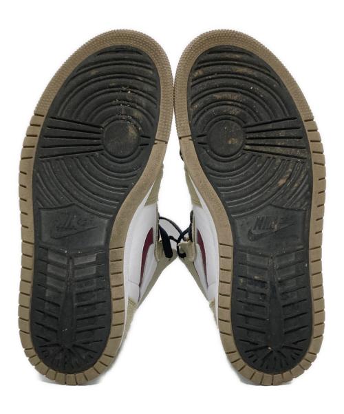 NIKE（ナイキ）NIKE (ナイキ) ハイカットスニーカー / ズーム コンフォート  / AIR JORDAN 1 ZOOM AIR CMFT ベージュ サイズ:26㎝の古着・服飾アイテム