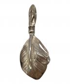 THE FLAT HEADザ・フラットヘッド）の古着「ハートフェザー ペンダントトップ(レフト)」