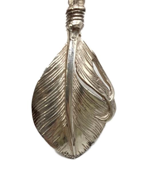 THE FLAT HEAD（ザ・フラットヘッド）THE FLAT HEAD (ザ・フラットヘッド) ハートフェザー ペンダントトップ(レフト)の古着・服飾アイテム