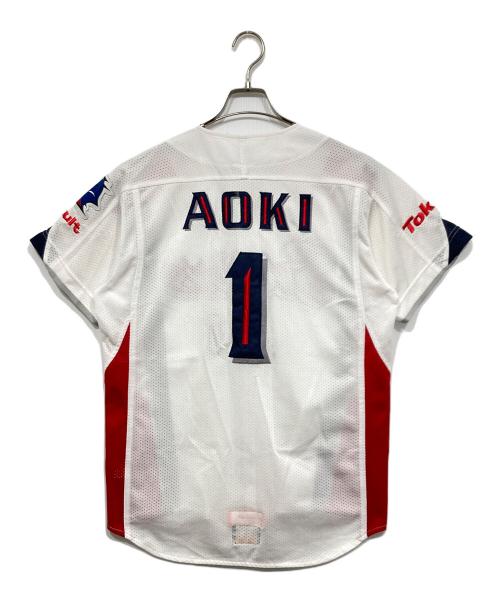 BEAMS（ビームス）BEAMS (ビームス) ベースボールシャツ ホワイト サイズ:Freeの古着・服飾アイテム