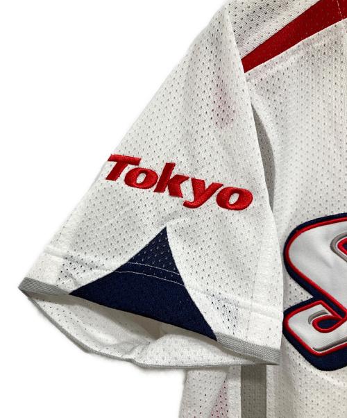 BEAMS（ビームス）BEAMS (ビームス) ベースボールシャツ ホワイト サイズ:Freeの古着・服飾アイテム