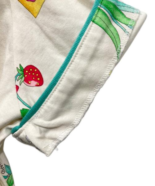 LAONARD（レオナード）LAONARD (レオナード) 総柄ハイネックカットソー ホワイト サイズ:Mの古着・服飾アイテム