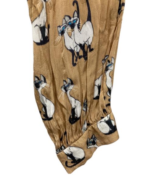 d'zzit（ディジット）d'zzit (ディジット) Disney (ディズニー) コラボブラウス ブラウン サイズ:XSの古着・服飾アイテム