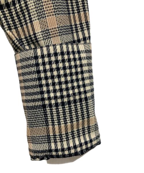 d'zzit（ディジット）d'zzit (ディジット) DISNEY (ディズニー) チェックシャツ ネイビー×ブラウン サイズ:Sの古着・服飾アイテム