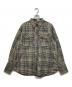 d'zzit（ディジット）の古着「チェックシャツ」｜ネイビー×ブラウン