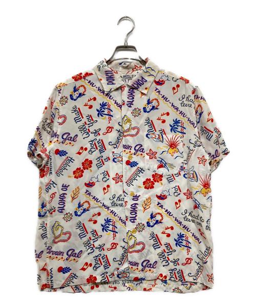 Sun Surf（サンサーフ）Sun Surf (サンサーフ) アロハシャツ ベージュ サイズ:Mの古着・服飾アイテム