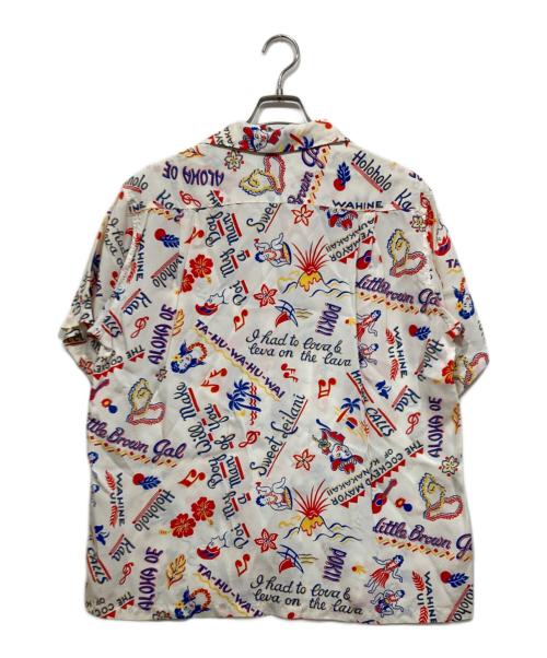 Sun Surf（サンサーフ）Sun Surf (サンサーフ) アロハシャツ ベージュ サイズ:Mの古着・服飾アイテム
