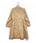 GALLERY VISCONTI (ギャラリービスコンティ) フリルデザインロングコート ベージュ サイズ:3：4500円