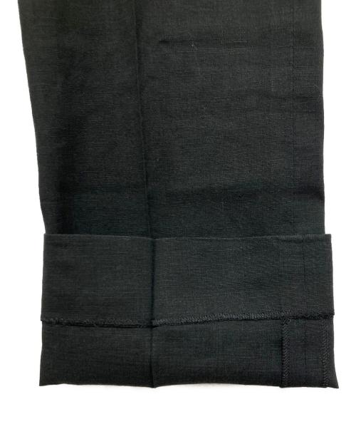 Chloe（クロエ）Chloe (クロエ) リネン混パンツ ブラック サイズ:38の古着・服飾アイテム