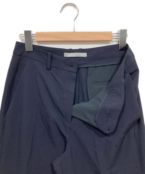 theory luxe（セオリーリュクス）theory luxe (セオリーリュクス) ワイドスラックス ネイビー サイズ:40の古着・服飾アイテム