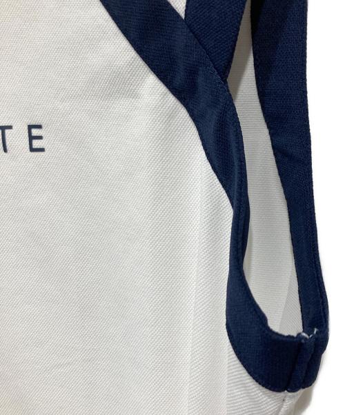 DESCENTE（デサント）DESCENTE (デサント) 鹿の子モックネックスリーブレスシャツ ホワイト サイズ:Lの古着・服飾アイテム