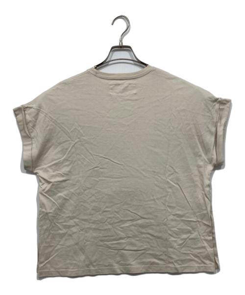 Plage（プラージュ）Plage (プラージュ) JANE SMITH (ジェーンスミス) プリントTシャツ ベージュ サイズ:ONE SIZEの古着・服飾アイテム