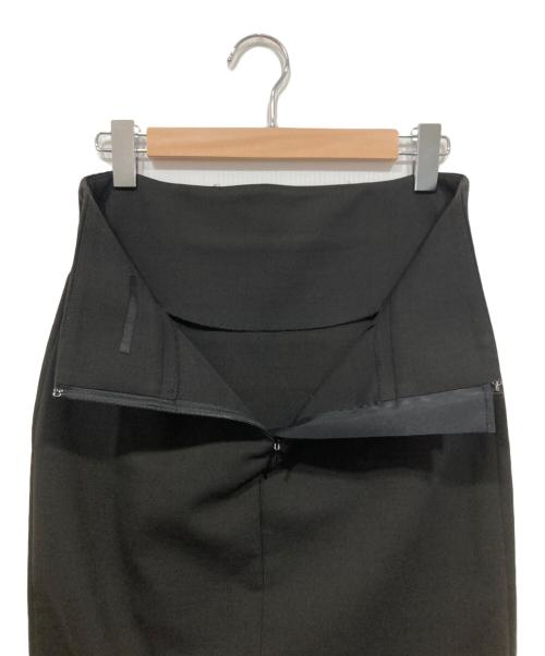 AP STUDIO（エーピーストゥディオ）AP STUDIO (エーピーストゥディオ) ハイウエストシガレットスカート ブラック サイズ:38の古着・服飾アイテム