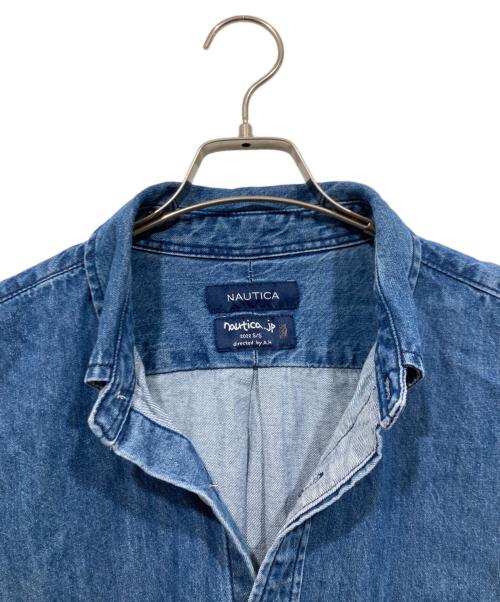 NAUTICA（ノーティカ）NAUTICA (ノーティカ) デニムシャツ ブルー サイズ:Lの古着・服飾アイテム