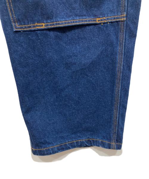 NAUTICA（ノーティカ）NAUTICA (ノーティカ) ダブルニーデニムパンツ ブルー サイズ:Lの古着・服飾アイテム