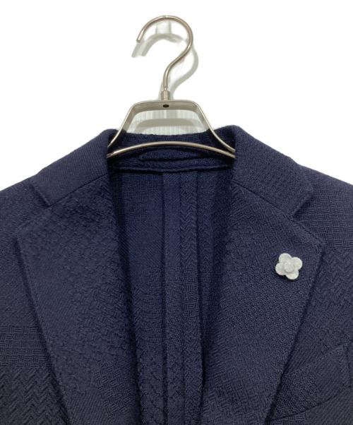 LARDINI（ラルディーニ）LARDINI (ラルディーニ) ウールテーラードジャケット ネイビー サイズ:46の古着・服飾アイテム