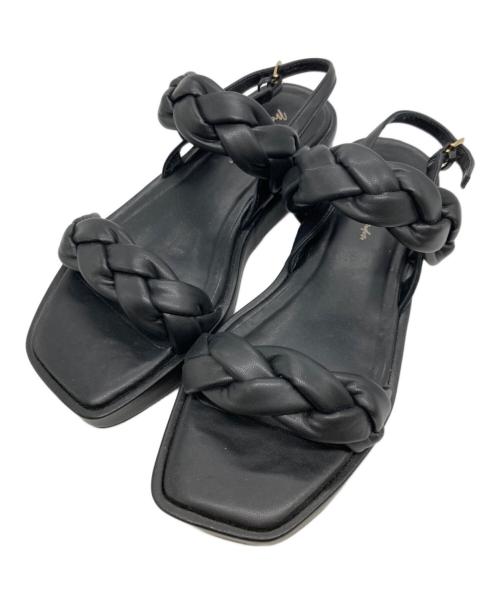 MACKINTOSH LONDON（マッキントッシュ ロンドン）MACKINTOSH LONDON (マッキントッシュ ロンドン) サンダル ブラック サイズ:23cmの古着・服飾アイテム