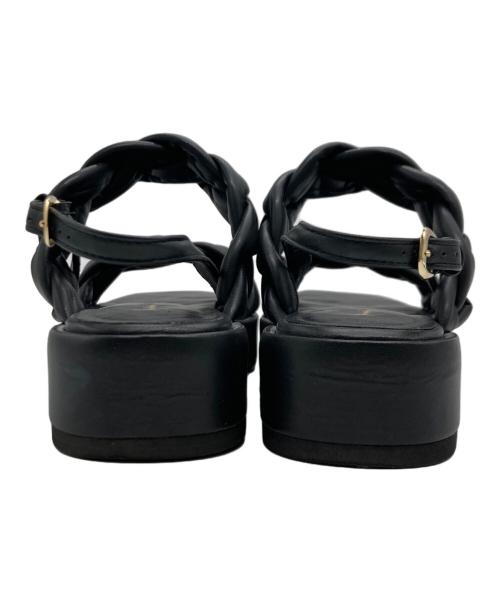 MACKINTOSH LONDON（マッキントッシュ ロンドン）MACKINTOSH LONDON (マッキントッシュ ロンドン) サンダル ブラック サイズ:23cmの古着・服飾アイテム