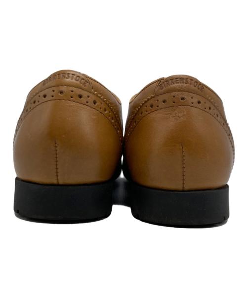 BIRKENSTOCK（ビルケンシュトック）BIRKENSTOCK (ビルケンシュトック) LARAMIE LOW/ララミーローウィングチップシューズ ベージュ サイズ:36の古着・服飾アイテム