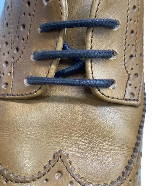 BIRKENSTOCK（ビルケンシュトック）BIRKENSTOCK (ビルケンシュトック) LARAMIE LOW/ララミーローウィングチップシューズ ベージュ サイズ:36の古着・服飾アイテム