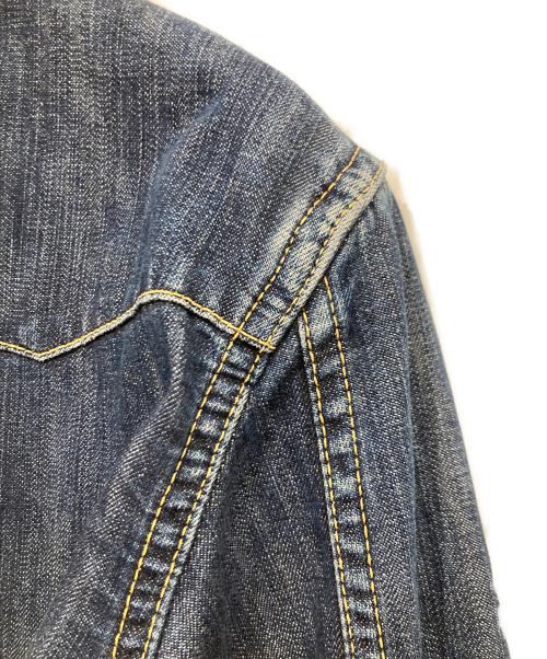 THE FLAT HEAD（ザ・フラットヘッド）THE FLAT HEAD (ザ・フラットヘッド) デニムウエスタンシャツ インディゴ サイズ:42Wの古着・服飾アイテム