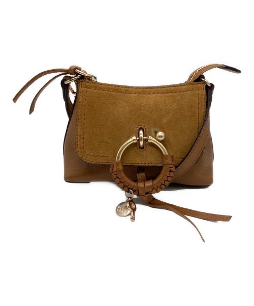 SEE BY CHLOE（シーバイクロエ）SEE BY CHLOE (シーバイクロエ) スウェードミニショルダーバッグ / JOAN MINI ブラウンの古着・服飾アイテム