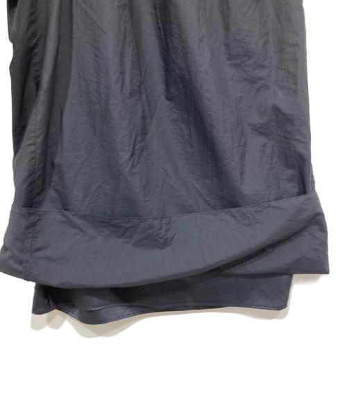 BEAUTY&YOUTH（ビューティーアンドユース）BEAUTY&YOUTH (ビューティーアンドユース) ゴムスカンツ/ワイドパンツ ネイビー サイズ:サイズ表記なしの古着・服飾アイテム