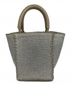 UNITED ARROWSユナイテッドアローズ）の古着「スクエアトートバック」｜シルバー