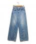 RED CARD TOKYO（レッドカード トウキョウ）の古着「ワイドデニムパンツ」｜ブルー