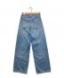 RED CARD TOKYO (レッドカード トウキョウ) ワイドデニムパンツ ブルー サイズ:23：10000円