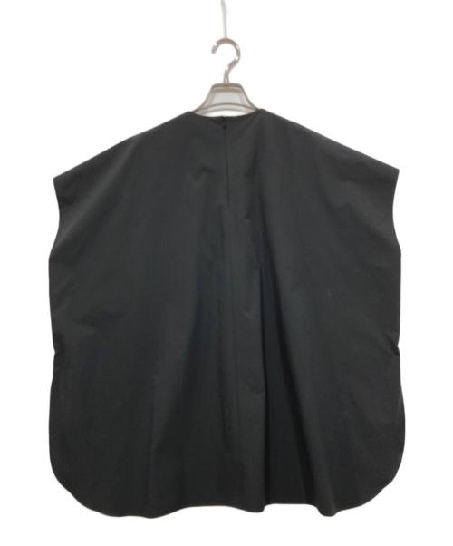 LE PHIL（ル フィル）LE PHIL (ル フィル) SOLOTEXブロードギャザーブラウス ブラック サイズ:Fの古着・服飾アイテム