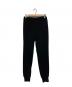 SCENTOF（セントオブ）の古着「トリアセ ジョガーパンツ」｜ブラック