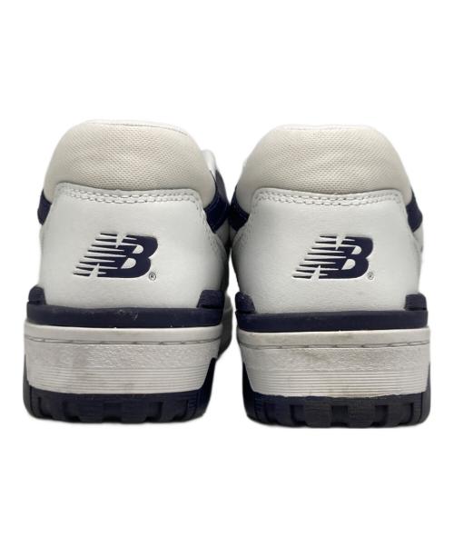 NEW BALANCE（ニューバランス）NEW BALANCE (ニューバランス) ローカットスニーカー　550 ホワイト×ネイビー サイズ:25cmの古着・服飾アイテム