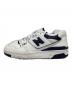 NEW BALANCE (ニューバランス) ローカットスニーカー　550 ホワイト×ネイビー サイズ:25cm：4000円