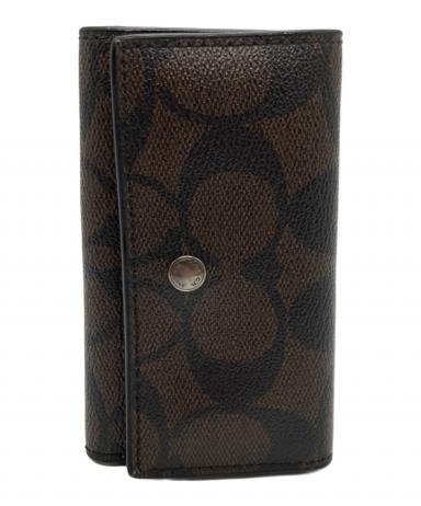 【未使用】COACH キーケース 中古・古着通販】COACH (コーチ) キーケース ブラウン｜ブランド・古着