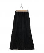 RAY BEAMSレイ ビームス）の古着「ジャガードスカート」｜ブラック