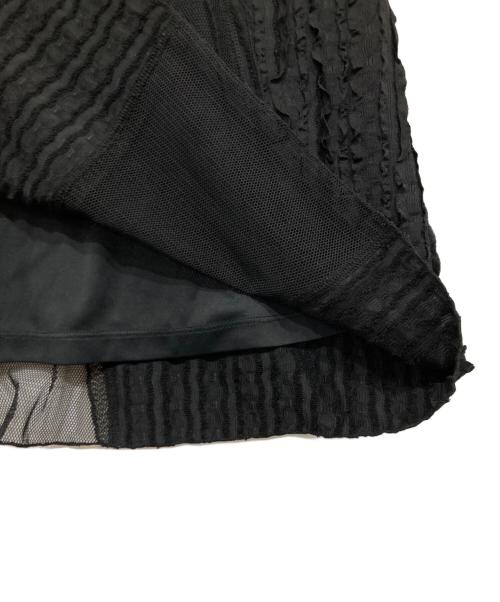 RAY BEAMS（レイ ビームス）RAY BEAMS (レイ ビームス) ジャガードスカート ブラック サイズ:サイズ表記なしの古着・服飾アイテム