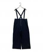 SLOBE IENAスローブ イエナ）の古着「麻混サスペンダーパンツ」｜ネイビー