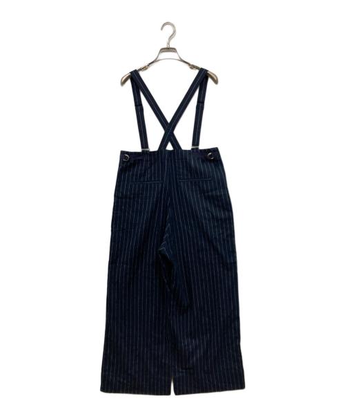 SLOBE IENA（スローブ イエナ）SLOBE IENA (スローブ イエナ) 麻混サスペンダーパンツ ネイビー サイズ:サイズ表記なしの古着・服飾アイテム