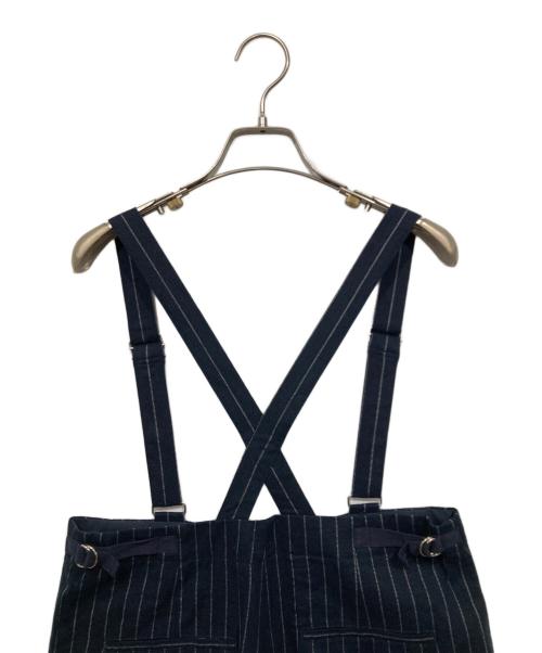 SLOBE IENA（スローブ イエナ）SLOBE IENA (スローブ イエナ) 麻混サスペンダーパンツ ネイビー サイズ:サイズ表記なしの古着・服飾アイテム