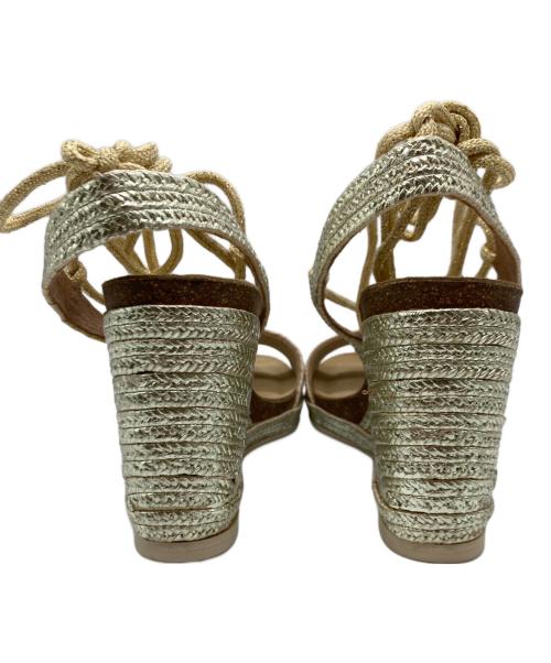 ESTNATION（エストネーション）ESTNATION (エストネーション) サンダル ベージュ サイズ:37の古着・服飾アイテム