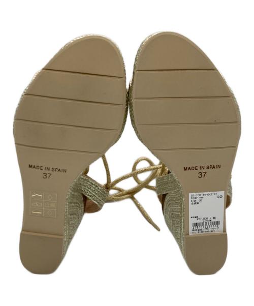 ESTNATION（エストネーション）ESTNATION (エストネーション) サンダル ベージュ サイズ:37の古着・服飾アイテム