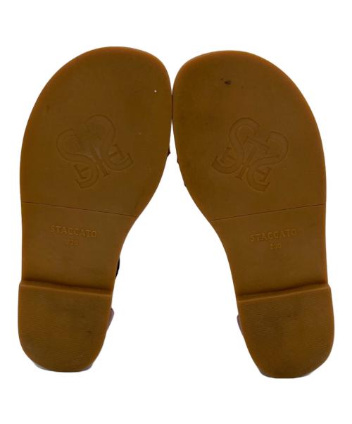 STACCATO（スタッカート）STACCATO (スタッカート) チェーンサンダル ベージュ サイズ:230の古着・服飾アイテム