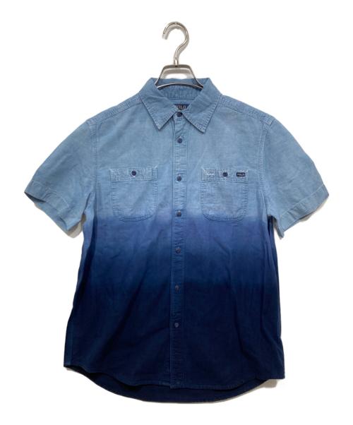 POLO RALPH LAUREN（ポロ・ラルフローレン）POLO RALPH LAUREN (ポロ・ラルフローレン) グレデーションシャツ ブルー サイズ:L（160）の古着・服飾アイテム