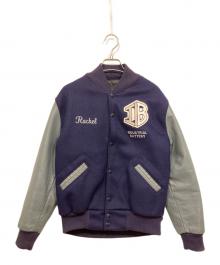 SETTLEMIERS（セトルマイアーズ）の古着「スタジャン / バーシティジャケトt」｜ネイビー×グレー