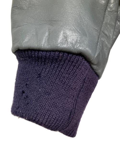 SETTLEMIERS（セトルマイアーズ）SETTLEMIERS (セトルマイアーズ) スタジャン / バーシティジャケトt ネイビー×グレー サイズ:34の古着・服飾アイテム