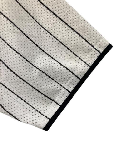 stussy（ステューシー）stussy (ステューシー) ベースボールシャツ ホワイト サイズ:Lの古着・服飾アイテム