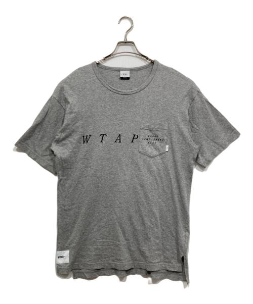 WTAPS（ダブルタップス）WTAPS (ダブルタップス) ポケットTシャツ グレー サイズ:X02の古着・服飾アイテム