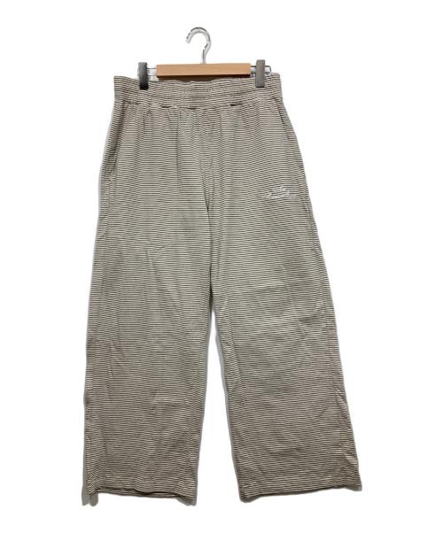 Schott（ショット）Schott (ショット) カットソーパンツ / CUTSEW PANTS BLIND STRIPE ホワイト×ブラック サイズ:LLの古着・服飾アイテム