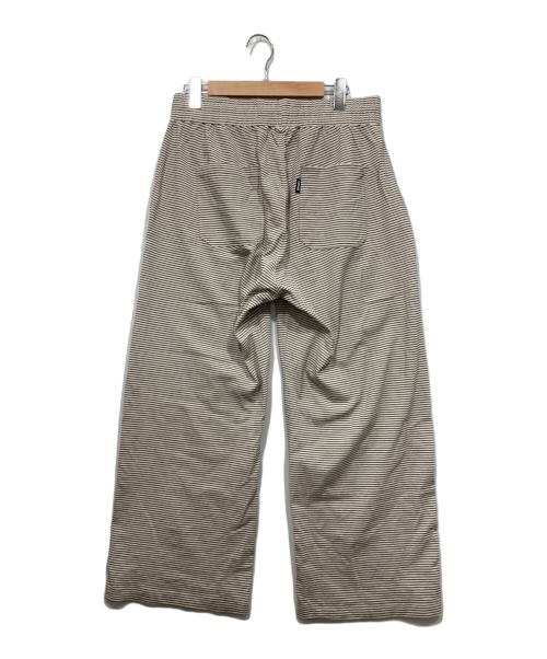 Schott（ショット）Schott (ショット) カットソーパンツ / CUTSEW PANTS BLIND STRIPE ホワイト×ブラック サイズ:LLの古着・服飾アイテム
